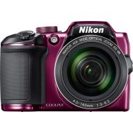 /Bestbuy Nikon - Refurbished Coolpix B500 16.0-Megapixel Digital Camera - Plum