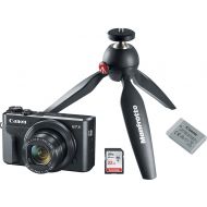 Bestbuy Canon - PowerShot G7 X Mark II 20.1-Megapixel Digital Camera Video Creator Kit - Black