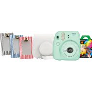 Bestbuy Fujifilm - instax mini 9 Instant Film Camera Bundle - Mint Green