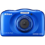 Bestbuy Nikon - COOLPIX W100 13.2-Megapixel Waterproof Digital Camera - Blue