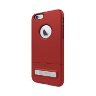 Bestbuy Seidio - SURFACE Case for Apple iPhone 6 and 6s - Black/Dark Red