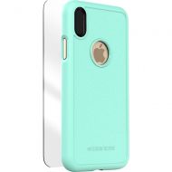 Bestbuy SaharaCase - dBulk Case with Glass Screen Protector for Apple iPhone X and XS - Aqua