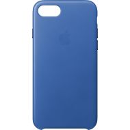 Bestbuy Apple - iPhone 8  7 Leather Case - Electric Blue