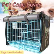 Bestchoice - Dog Kennel Cover Waterproof Oxford Durable Dog Cage Cover Foldable Outdoor Washable Pet Kennel Crate Cover kennel Accessories
