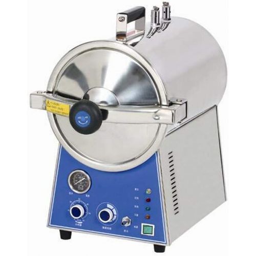  Bestlife1234 Bestlife Steam Autoclave Sterilizer High Pressure Stainless Steel Lab Equipment 24L Sterilizer