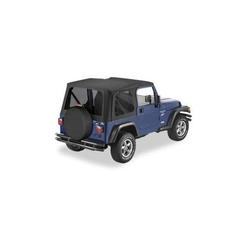  Bestop® 51193-35 Black Diamond Replace-a-Top Soft Top Tinted Windows-No door skins included-No frame hardware included- 2003-2006 Jeep Wrangler (except Unlimited)