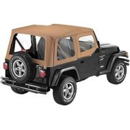 Bestop 7912037 Spice Sailcloth Replace-A-Top For 1988-1995 Wrangler YJ (Shown On A 1997-2006 TJ)