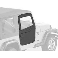 Bestop 5178915 Black Denim 2-Pirece Fabric Doors for 1976-2016 Jeep CJ7, Wrangler, 64-84 Toyota FJ40 and 66-77 Ford Bronco