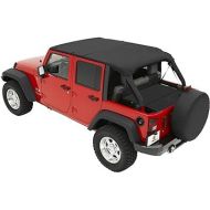 Bestop 5258135 Black Diamond Safari-Style Top for 2007-2009 Wrangler Unlimited