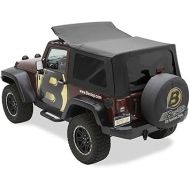 Bestop 7913635 Black Diamond Sailcloth Replace-A-Top for 2007-2009 Wrangler JK 2-door