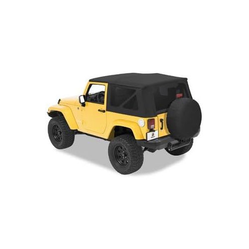  Bestop 7913635 Black Diamond Sailcloth Replace-A-Top for 2007-2009 Wrangler JK 2-door