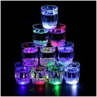 [아마존베스트]Bestrice 24PCS Flash Light Up Cups Flashing Shots Light 24 LED Bar Night Club Party Drink