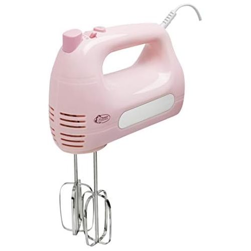  [아마존베스트]Bestron Hand Mixer with Beaters and Dough Hook, 6 Speed Selection, 300 W