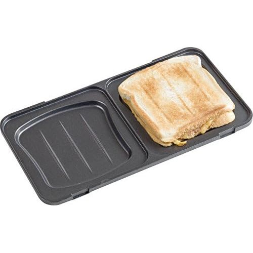  [아마존베스트]Bestron Non-Stick 3 in 1 Sandwich Contact Grill 900W Black