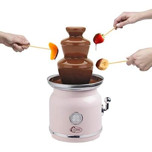  [아마존베스트]Bestron Funcooking Chocolate Fountain, pink