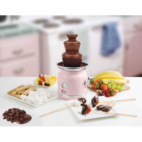  [아마존베스트]Bestron Funcooking Chocolate Fountain, pink