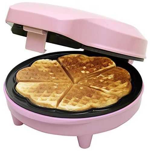  [아마존베스트]Bestron Sweet Dreams Waffle Iron for waffles on a Stick, pink