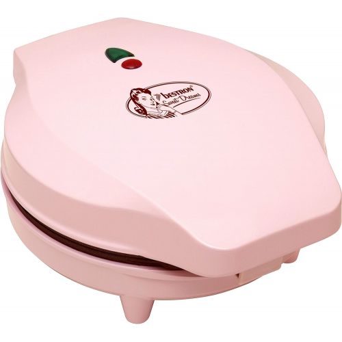  [아마존베스트]Bestron Sweet Dreams Waffle Iron for waffles on a Stick, pink