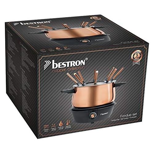  [아마존베스트]Bestron Copper Collection AFD850CO Fondue Set Copper