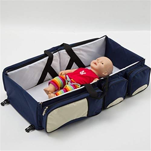  Beststar 3-in-1 Universal Infant Travel Bed, Portable Bassinet Crib, Infant Sleeping Bag, Changing Station, and...