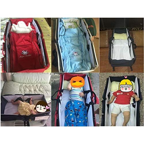  Beststar 3-in-1 Universal Infant Travel Bed, Portable Bassinet Crib, Infant Sleeping Bag, Changing Station, and...