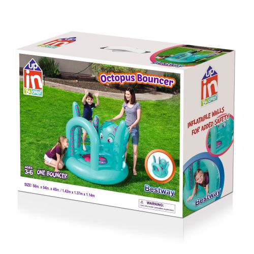  UP IN & OVER Octopus Inflatable Bouncer