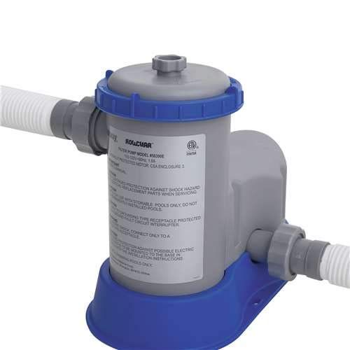  Bestway Flow Clear 1500 GPH Above Ground Swimming Pool Filter Pump