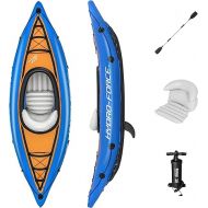 BestwayBestway Hydro-Force Cove Champion Inflatable Kayak for 1 Adult, Inflatable raft Set