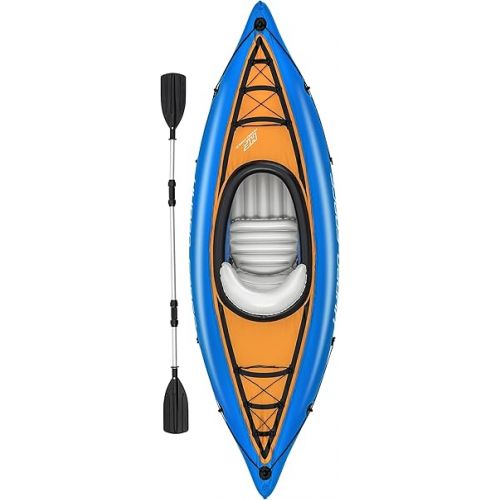  BestwayBestway Hydro-Force Cove Champion Inflatable Kayak for 1 Adult, Inflatable raft Set