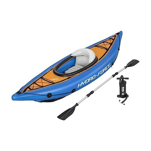  BestwayBestway Hydro-Force Cove Champion Inflatable Kayak for 1 Adult, Inflatable raft Set