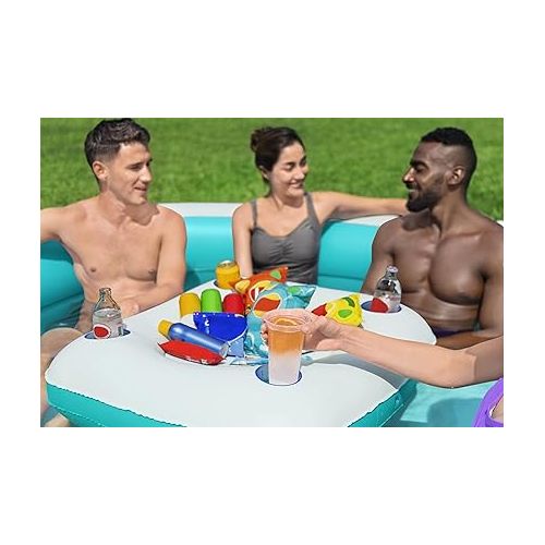  Bestway H2OGO! Sippin' Summer Inflatable Family Pool (7'2