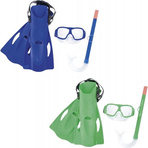  Bestway Hydro-Swim Tauch-Set, fuer Kinder Freestyle, Groesse: 37-41, sortiert