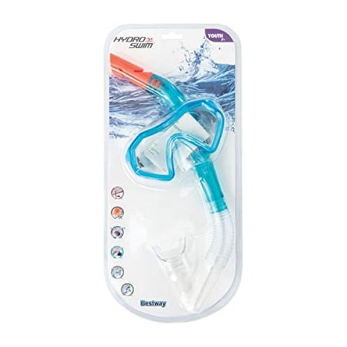  Bestway Hydro-Swim Schnorchel-Set, fuer Kinder Sparkling Sea, sortiert