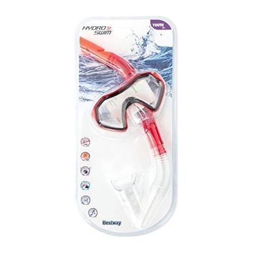  Bestway Hydro-Swim Schnorchel-Set, fuer Kinder Sparkling Sea, sortiert