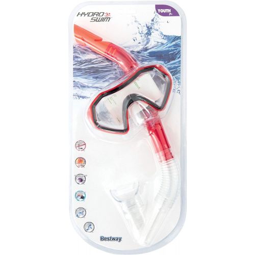  Bestway Hydro-Swim Schnorchel-Set, fuer Kinder Sparkling Sea, sortiert