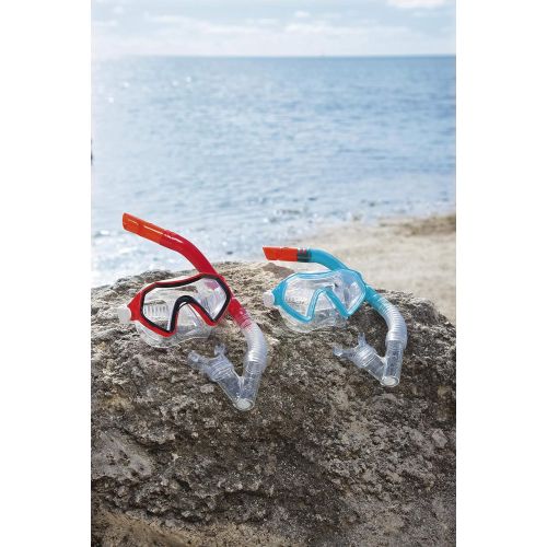  Bestway Hydro-Swim Schnorchel-Set, fuer Kinder Sparkling Sea, sortiert