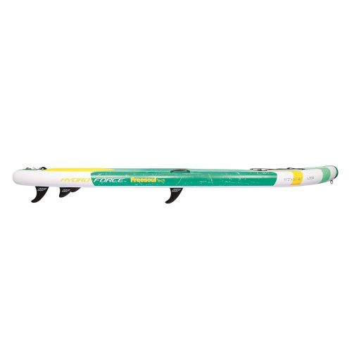  Bestway Hydro-Force SUP Freesoul Tech Stand-up-Paddling Board aufblasbar mit Sitzfunktion, 340x89x15 cm