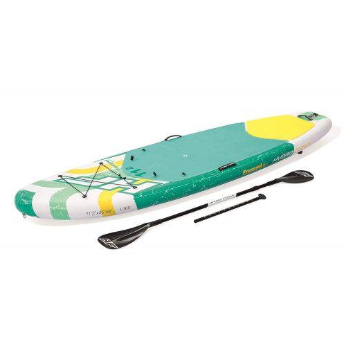  Bestway Hydro-Force SUP Freesoul Tech Stand-up-Paddling Board aufblasbar mit Sitzfunktion, 340x89x15 cm