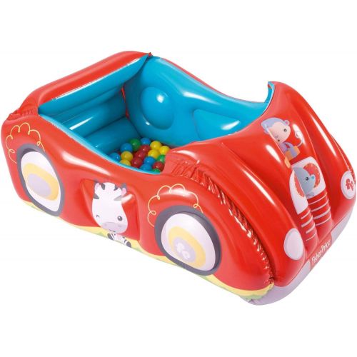  [아마존베스트]Bestway Fisher-Price Race Car Ball Pit Inflatable Ball Pit