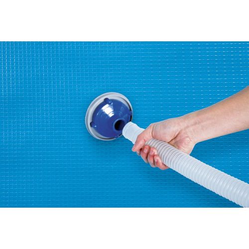  Bestway 58234 Above Ground Pool Cleaning & Maintenance Accessories Set Kit for Filter Pumps with a 530 GPH Flow Rate - Blue