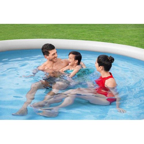  Bestway Fast Set 12 x 30 Inflatable Top Ring Pool Above Ground Swimming Pool