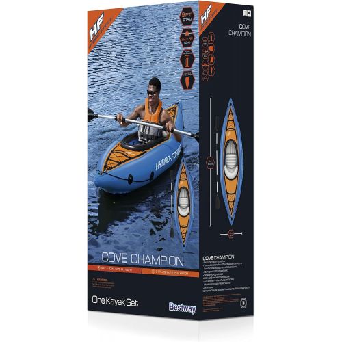  Bestway Hydro-Force Cove Champion Inflatable Kayak Set