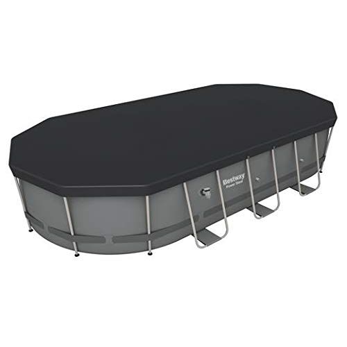  Bestway Power Steel Oval Frame Above Ground Swimming Pool (910 x 66 x 33)