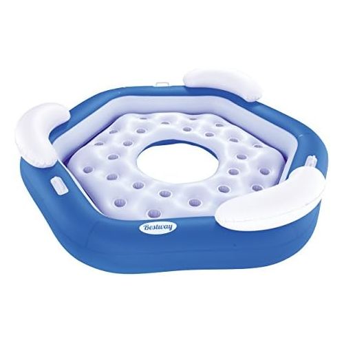  Bestway X3 3-Person Inflatable Floating Island Seat by Bestway