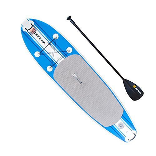  Bestway Driftsun Paddleboard 10 Ft SUP, Fins, Paddle, Pump and Carry Backpack