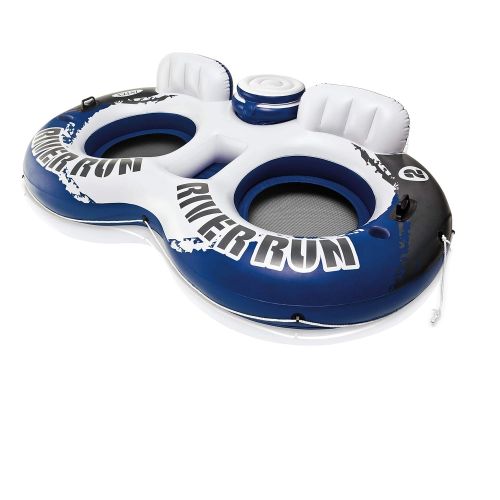  Bestway Rapid Rider 4-Person Floating Island Raft & 2-Person Pool Tube Float