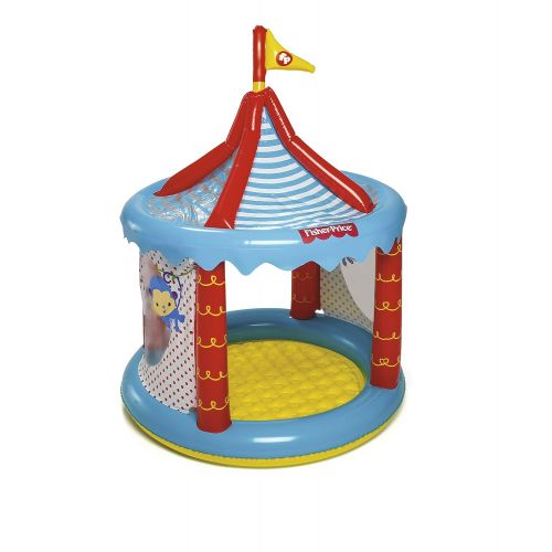  Bestway Fisher-Price Childrens Inflatable Circus Ball Pit Tent, Includes 25 Balls