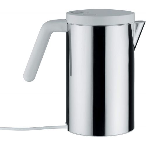  Besuchen Sie den Alessi-Store Alessi Elektrischer Wasserkessel, Edelstahl mit thermoplastischem Harz, Weiss, 25 x 13 x 26.8 cm