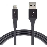 [아마존 핫딜]  [아마존핫딜]AmazonBasics - Lightning-auf-USB-A-Kabel, Premium-Kollektion, 1,8 m, 1er-Pack - Schwarz