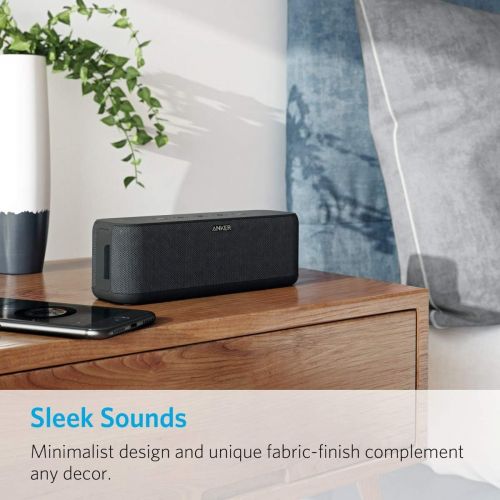 앤커 [아마존 핫딜]  [아마존핫딜]Anker SoundCore Boost Bluetooth Lautsprecher, 20W Bluetooth Speaker mit BassUp Technologie, IPX5 Wasserfest, 12 Stunden Spielzeit und 20m Reichweite, Duale Treiber fuer Hervorragend